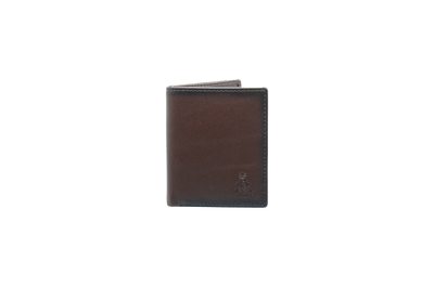 Dakar Handbags, Wallets & Cases Brown Dakar Dakota Spray Leather  Credit Card Holder