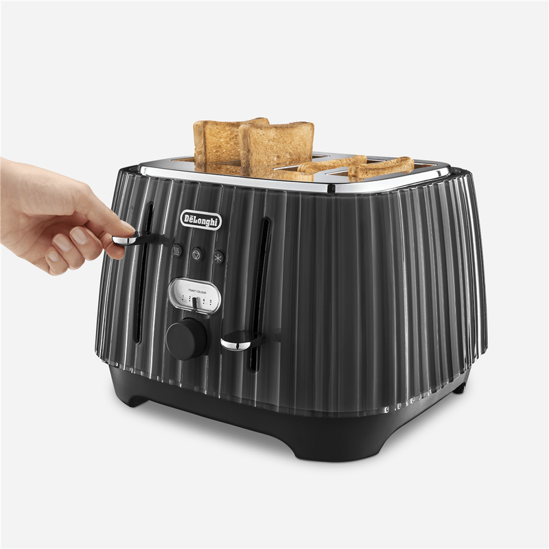 Delonghi TOASTER Delonghi Ballerina Kettle And Toaster Set Black (7400477294681)