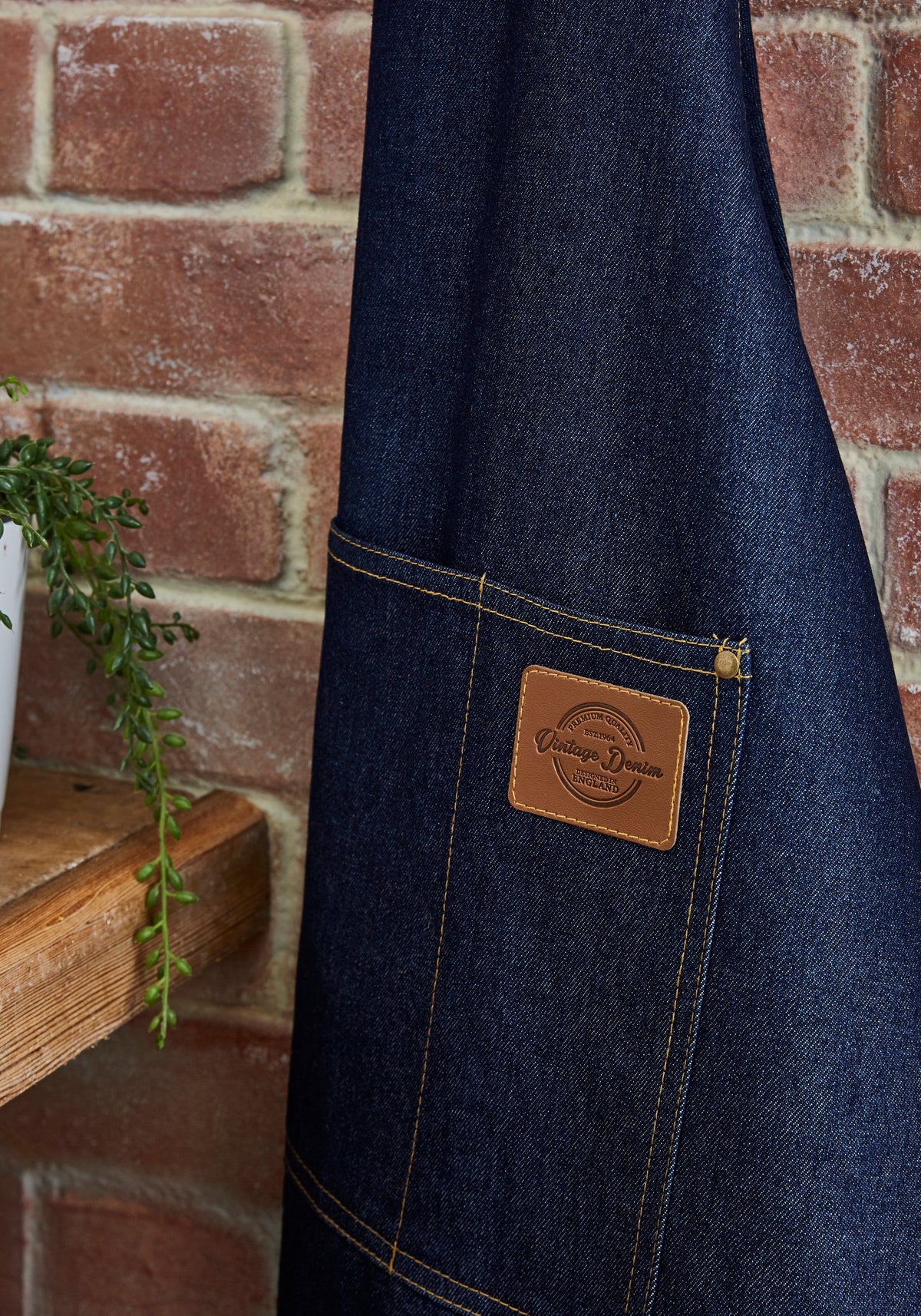 Cooksmart Teapot Cooksmart Oxford Denim Apron CS9913 (7175849377881)