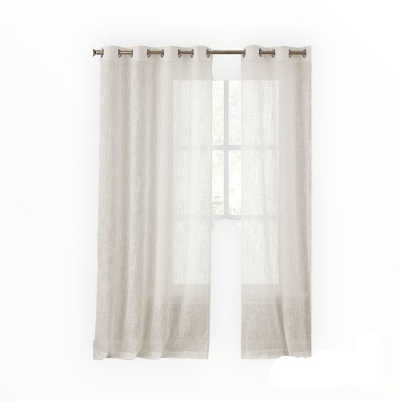 MH JOOSUB SHEER VOILE Linen Voil 100421 Collection 280 cm (7712609763417) (7805950754905)
