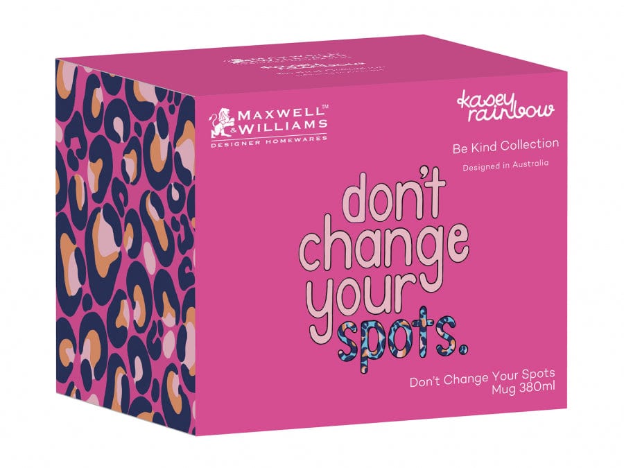 Maxwell & Williams MUG Maxwell & Williams Be Kind Mug Don't Change Your Spots 380ml DX1076 (7158861168729)
