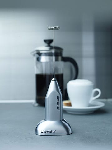 Aerolatte Milk Frother Aerolatte Original Steam Free Milk Frother, Satin Finish AL-3-SAT (7476750123097)