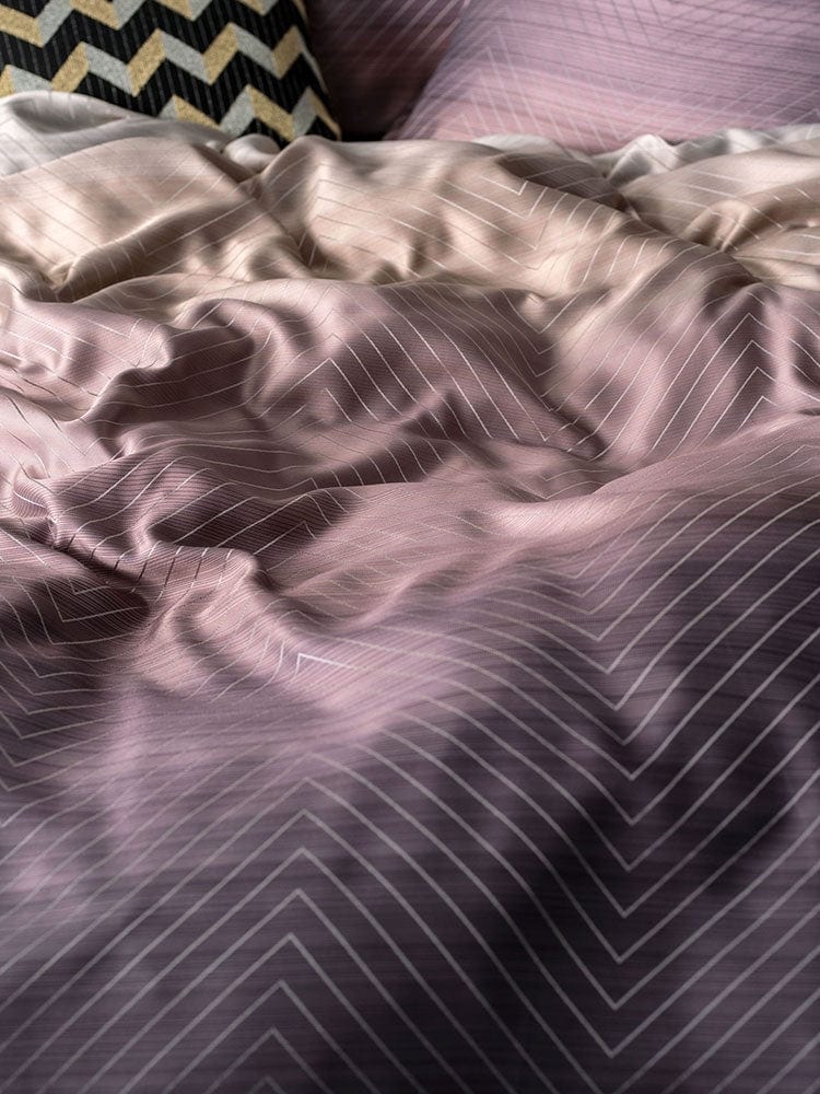 Linen House Duvet Cover Double Linen House Filament Plum Duvet Cover Set (7162584825945)