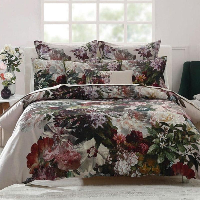 M.M Linen Duvet Cover Queen M.M Linen Multi Fiorella Duvet Cover Set (6702952710233)