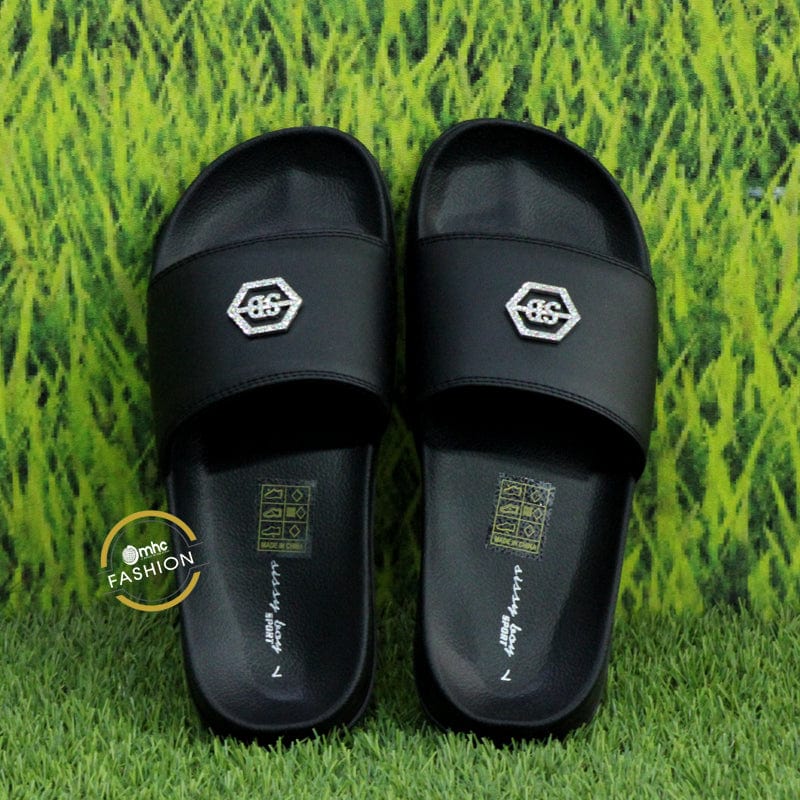 Sissy Boy Ladies Sandals 3 Sissy Boy Keeping Cosy Slide Black (6800102588505)