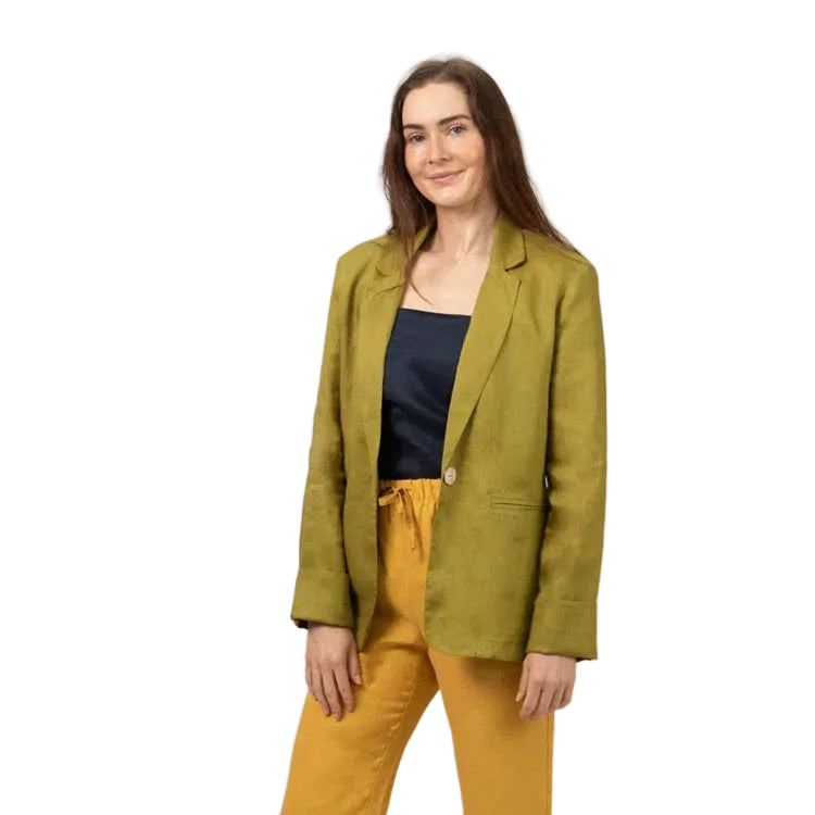 De Tiamo Ladies Sally Jacket-Olive SL01-OG.