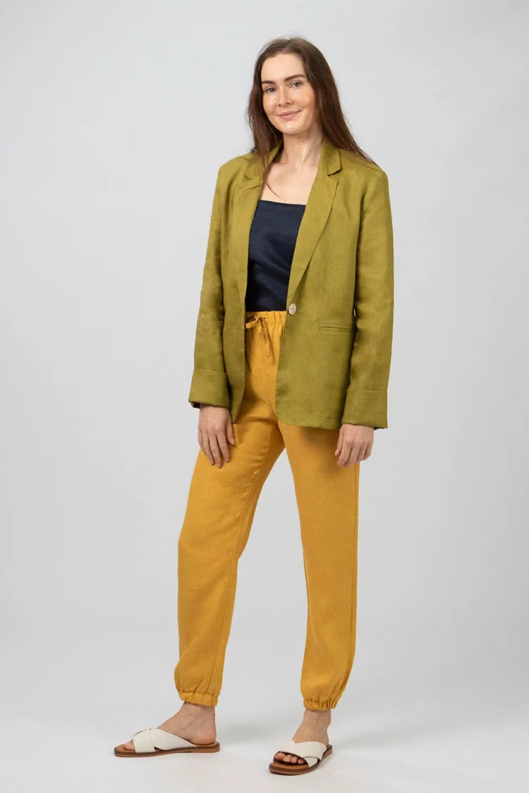De Tiamo Ladies Sally Jacket-Olive SL01-OG.