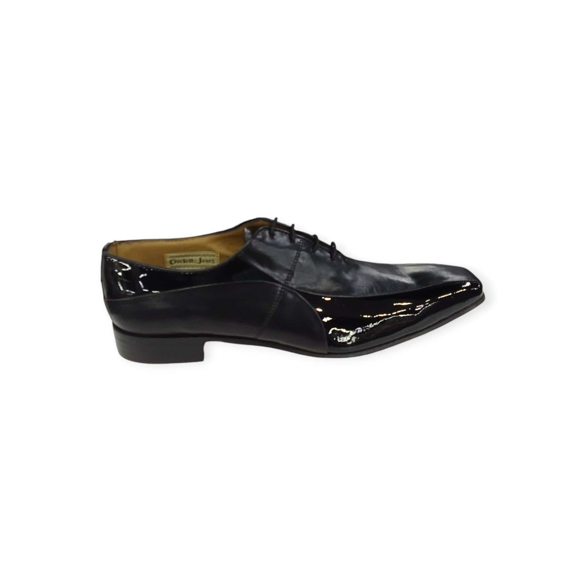 Crockett & Jones Formal Shoes Crockett & Jones Men's Glade Kid Black Patent Black (7798847733849)