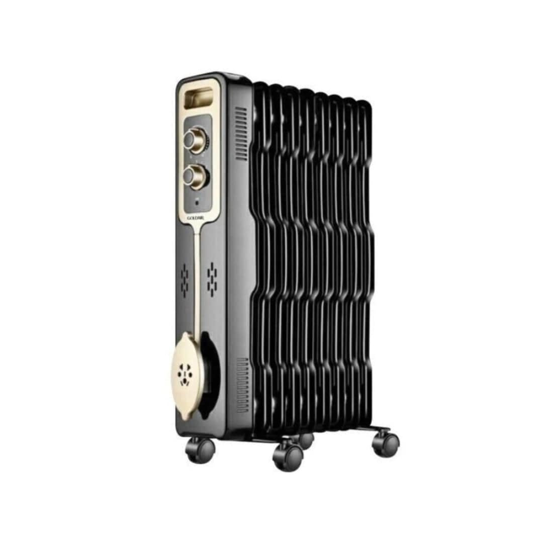 Goldair HEATER Goldair - 9 Fin Oil Radiator Heater - Black GOR-999 (6551837278297)