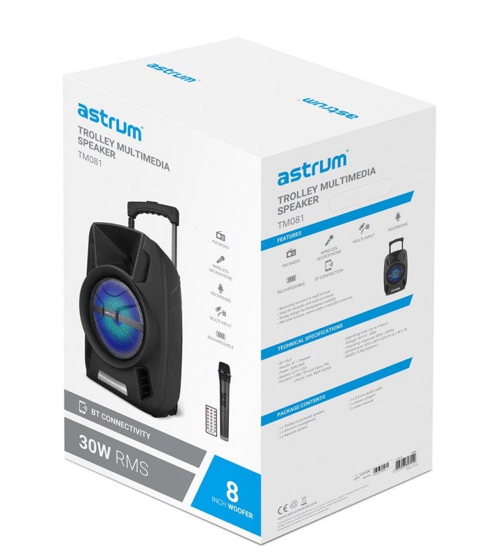 Astrum Speaker Astrum Trolley Sspeaker 8in TM081 A14081-B (6547990675545)