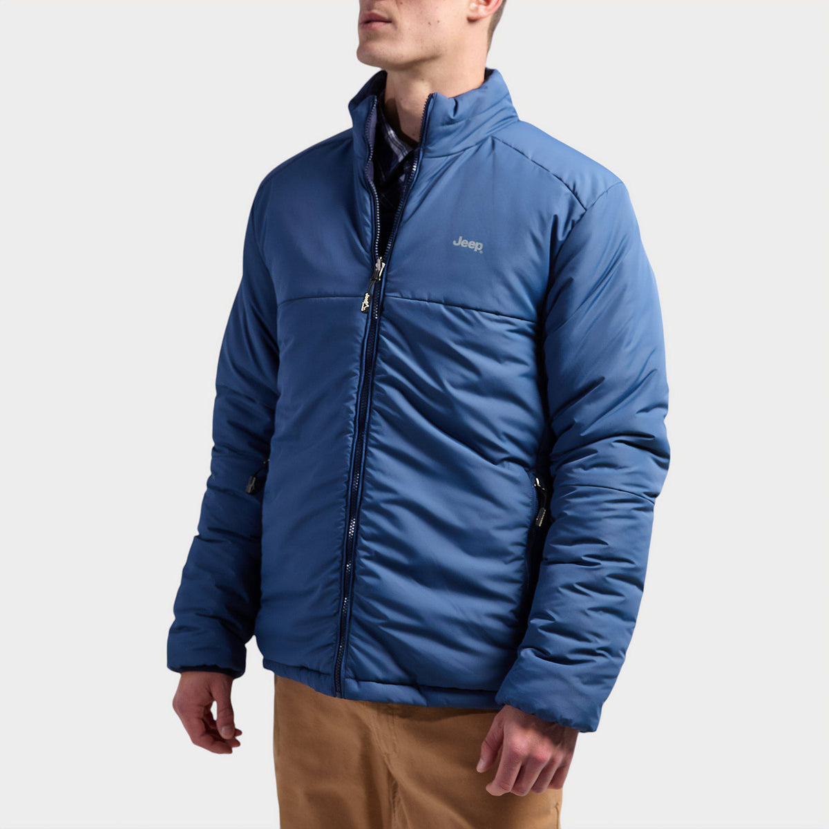 Jeep Puffer Jacket Jeep Reversible Puffer Jacket Navy