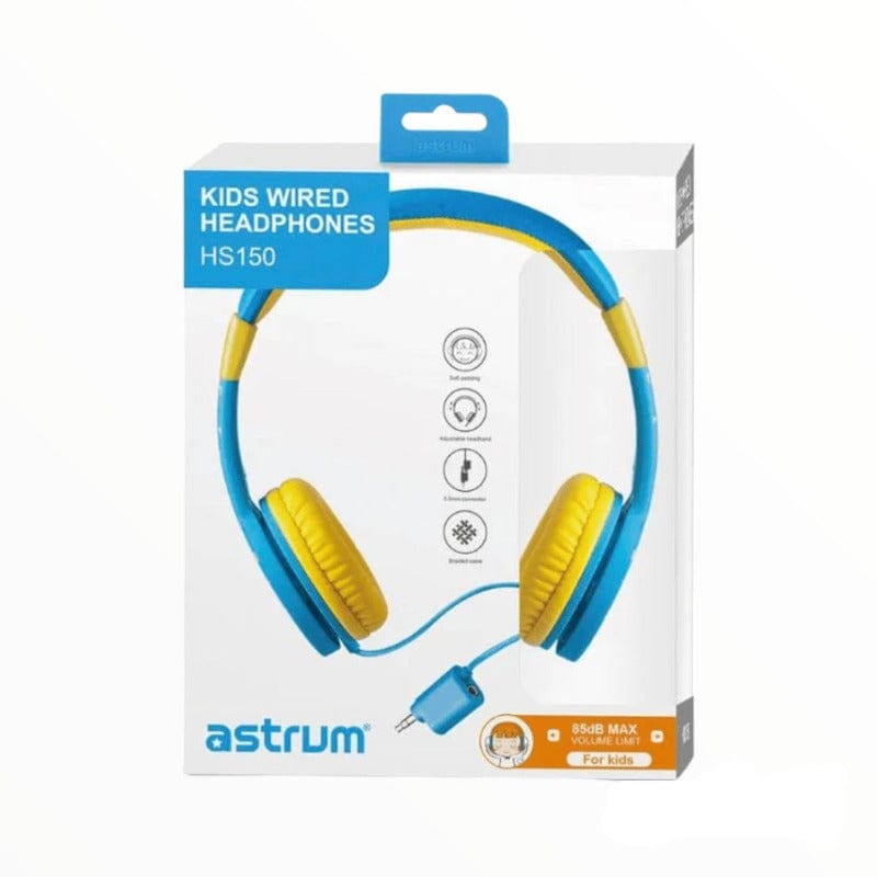 astrum Headphones Astrum Kids Wired Headphones HS150 (7523956326489)