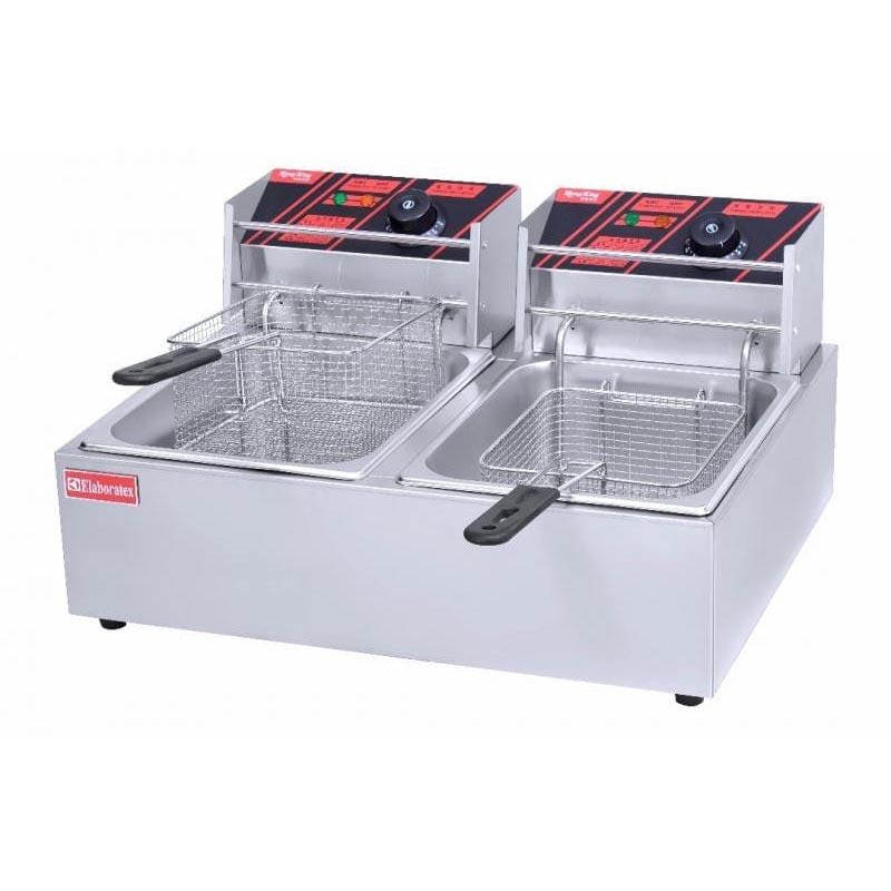 Deep Fryers Deep Fryer Electric Deep Fryer Electric Double 2X5 Litre IEF82 (2061548421209)
