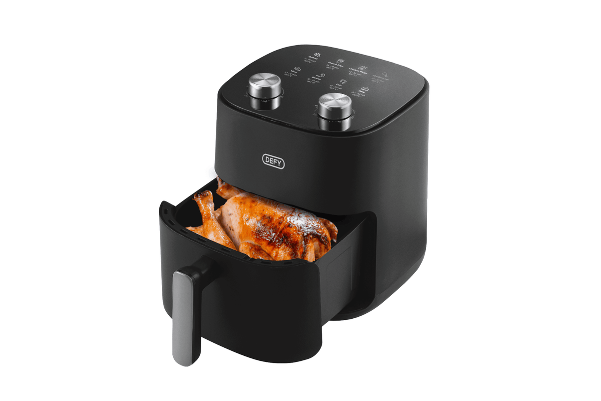 defy AIR FRYER Defy 4.7L Black Manual Airfryer DAF2347MBG (7786343235673)