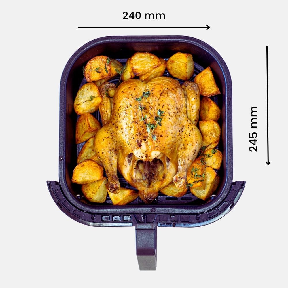 defy AIR FRYER Defy Air Fryer Digital 7.6 L Stainless Steel DAF3376DBS