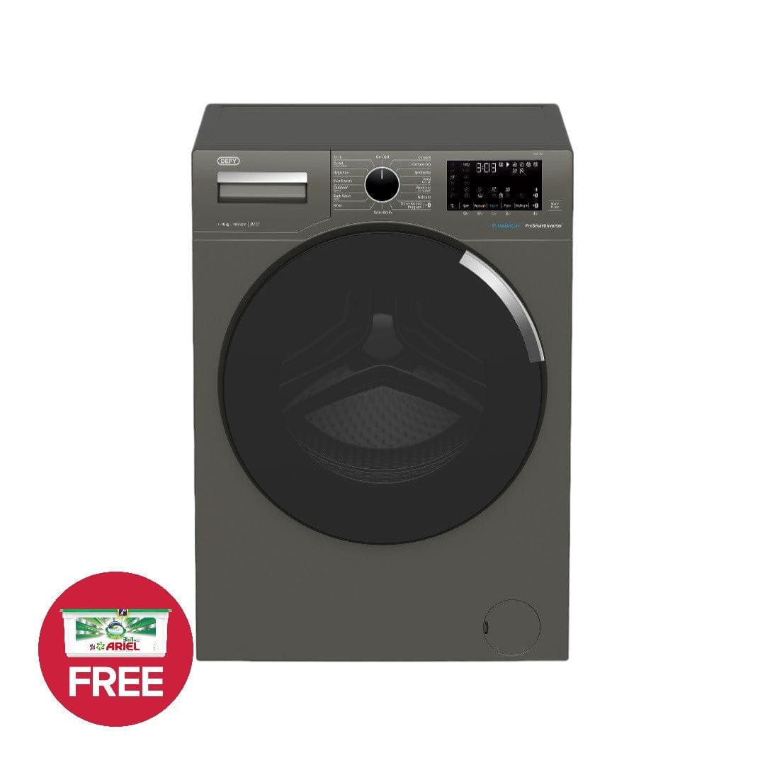 defy Appliances Defy 10kg Metallic Steam Cure Front Loader DAW387 (2147574055001)