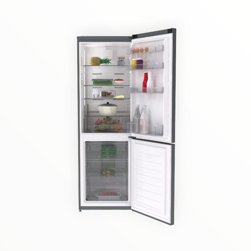 DEFY Appliances Defy 60cm Fridge/Freezer Naturelight Brushed stainless steel DAC674