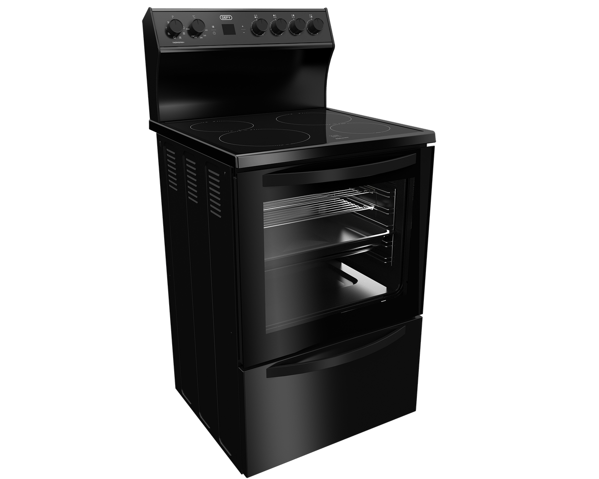 defy Defy 60cm Black Free Standing Stove DSS617