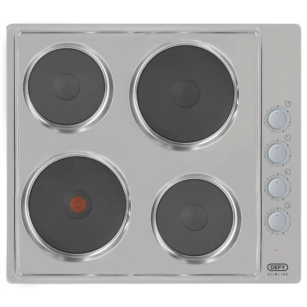 Defy 600mm Slimline Solid Plate Hob DHD399