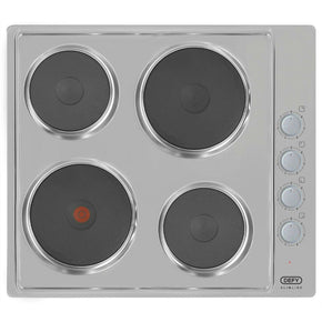 Defy 600mm Slimline Solid Plate Hob DHD399