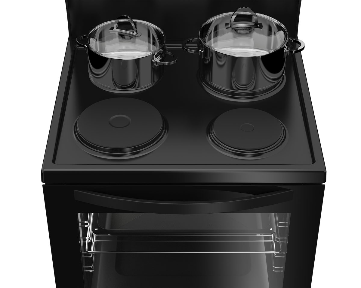defy electric Stove Defy Kitchenaire 60cm  Electric Stove Black DSS694