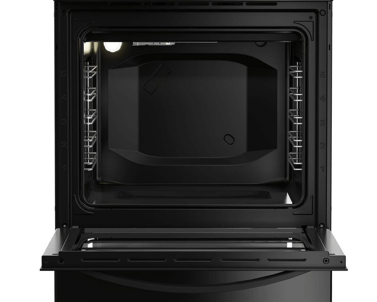 defy electric Stove Defy Kitchenaire 60cm  Electric Stove Black DSS694