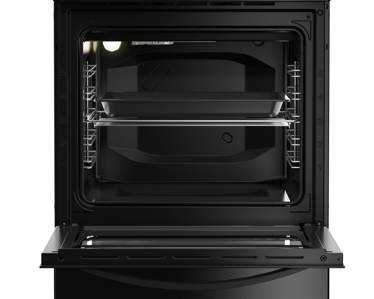 defy electric Stove Defy Kitchenaire 60cm  Electric Stove Black DSS694