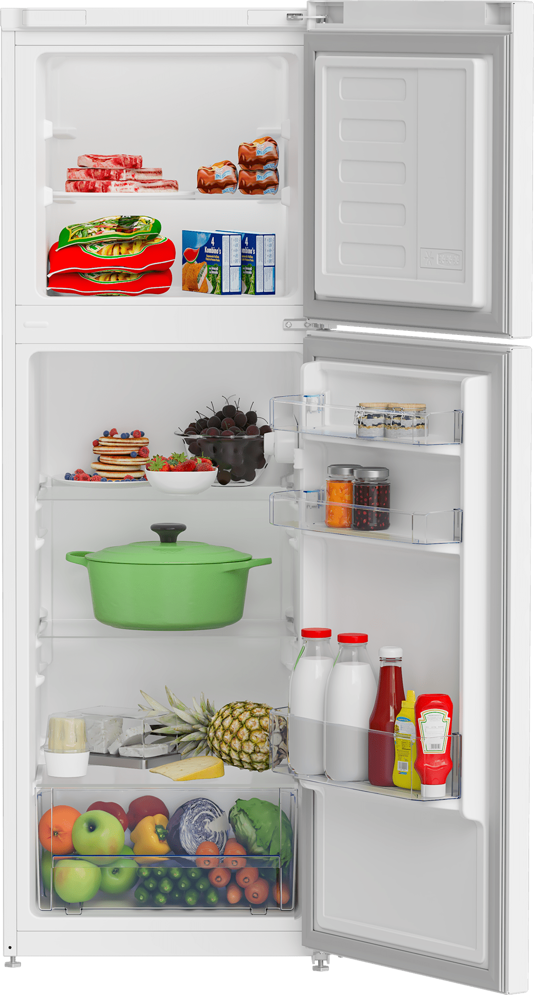 defy Fridge Defy 151L White Combi Fridge DAD238 (2061618511961)