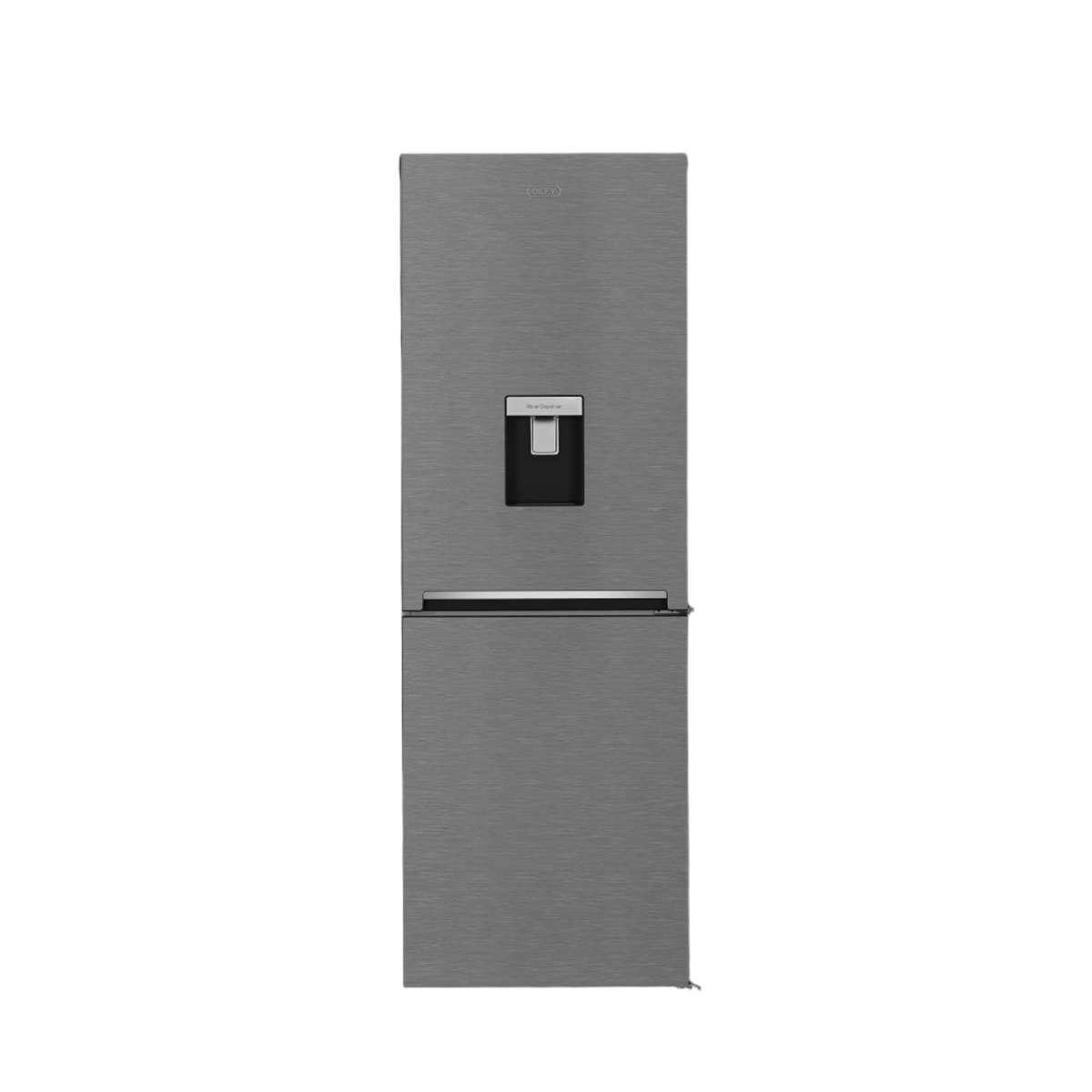 defy Fridge Defy 302L Satin Metallic Fridge Freezer Frost Free DAC639