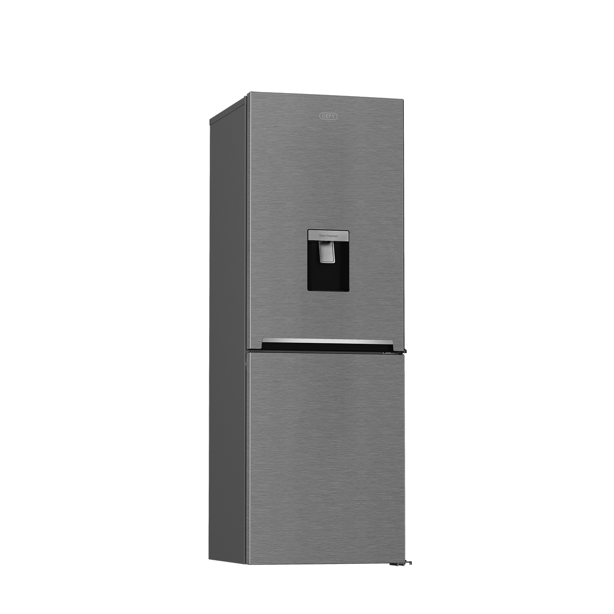 defy Fridge Defy 302L Satin Metallic Fridge Freezer Frost Free DAC639
