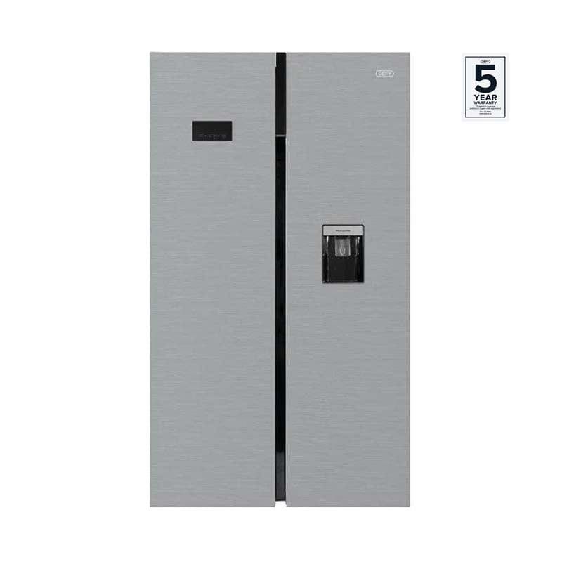 Defy Fridge Defy 614L Metallic Eco Side by Side Fridge DFF563