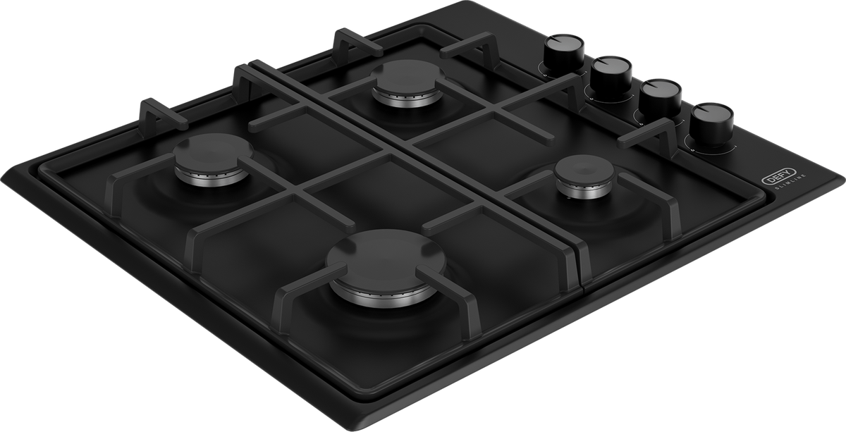 defy Gas Hob Defy 60cm Black Gas Hob DHG132