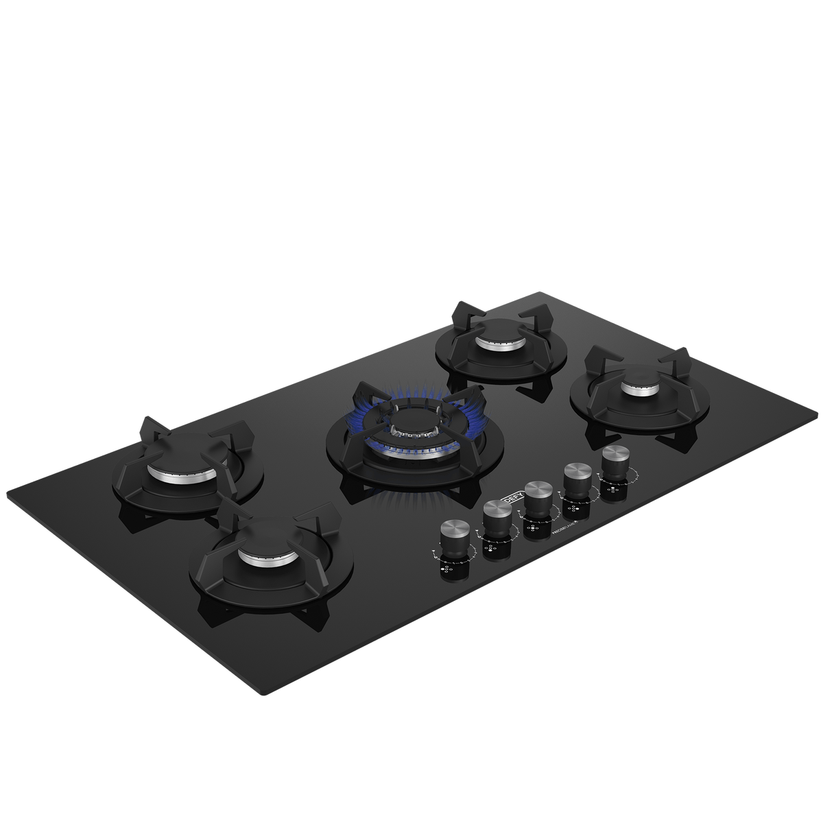 defy Gas Hob Defy 90cm Black 5 Burner Gas Hob DHG905