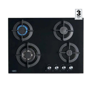 defy Hob Defy 70cm Ceramic Gas Hob DHG701 (2061661634649)