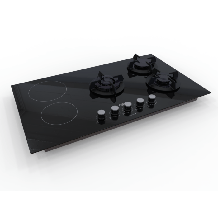 Defy Hob Defy 90cm Hybrid Gas and Electric Hob DHG902