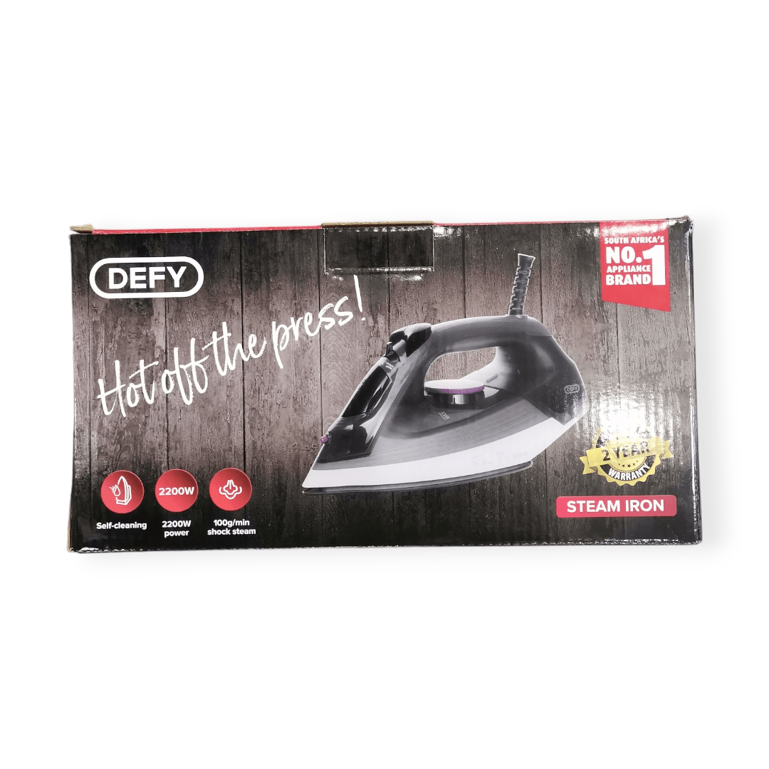 defy Induction Cooker Defy 2200w Steam Iron SI2322SX (7433623240793)