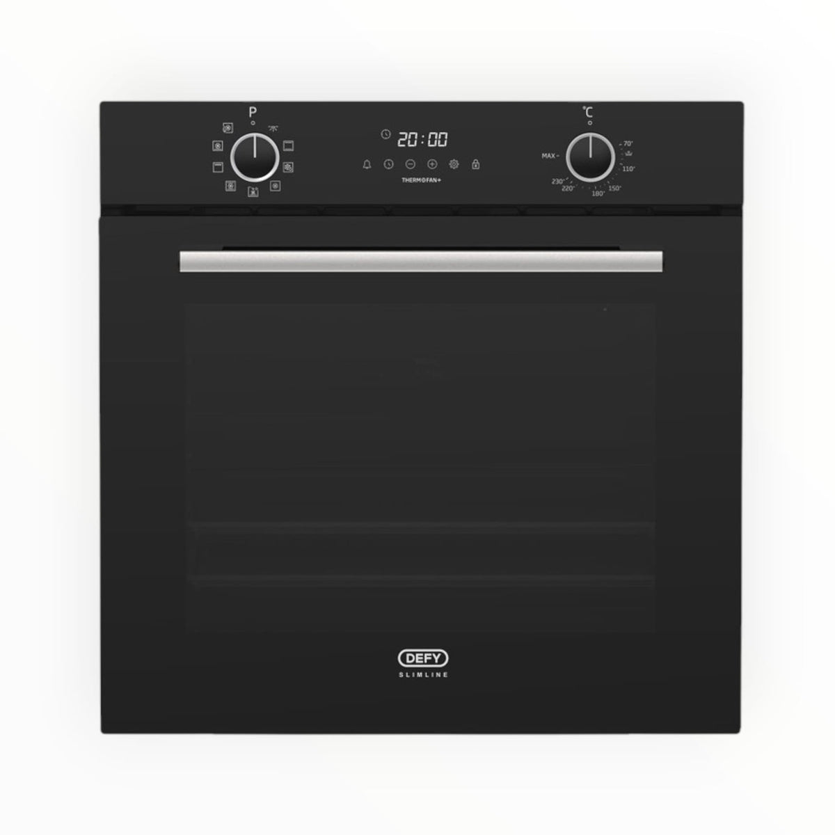 Defy Oven Defy 60cm Built-In Oven with Thermofan+ Black DBO689: