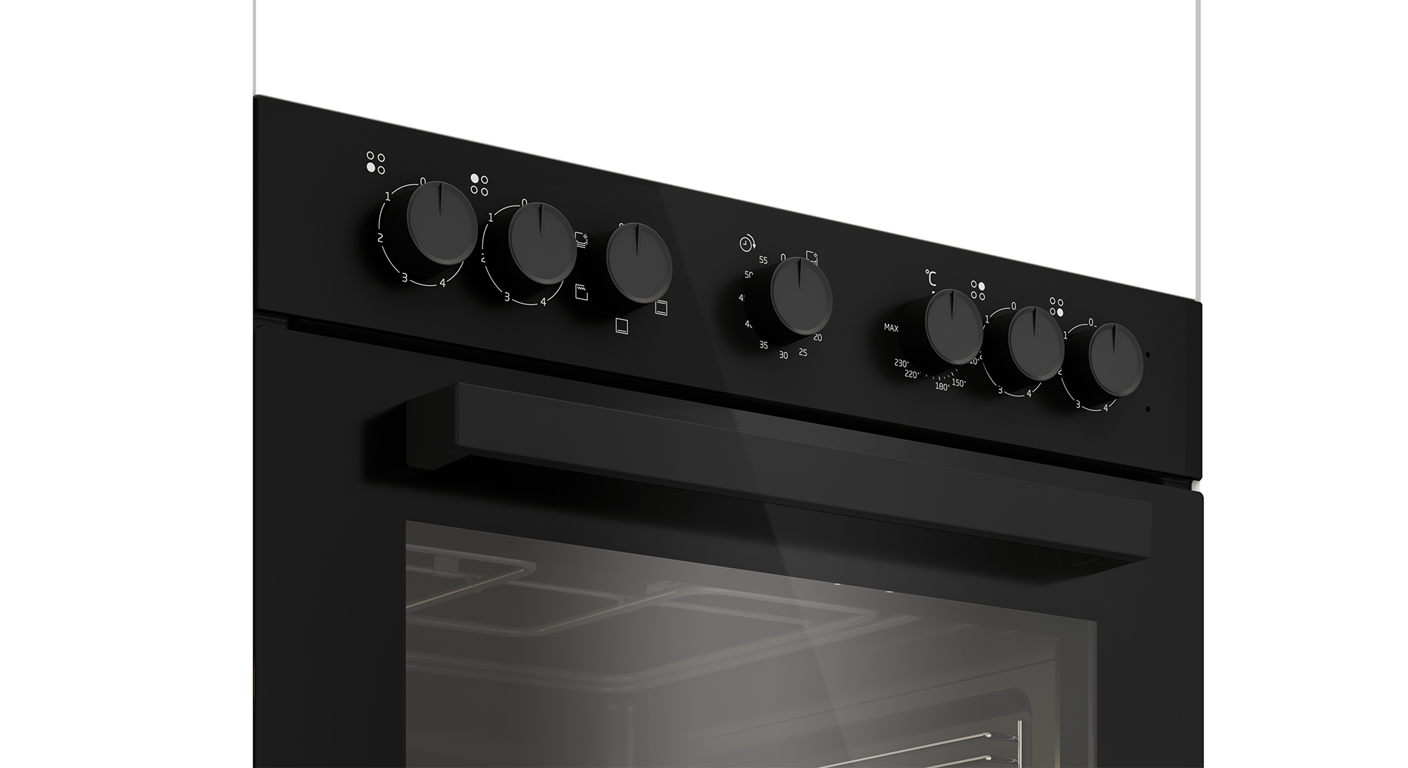 Defy Ovens Defy 60cm Black Undercounter Oven DBO482E (7768855019609)