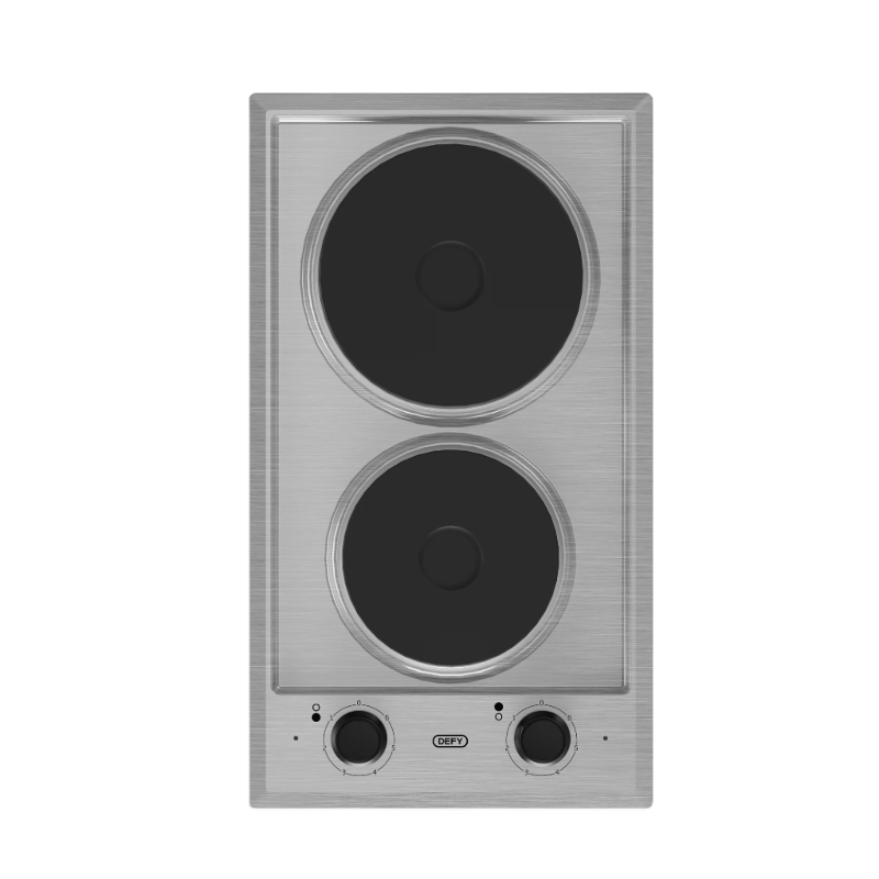 defy Promotions Defy 2 Plate Stainless Steel Solid Hob DHD401
