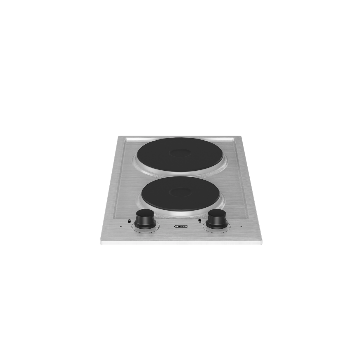 defy Promotions Defy 2 Plate Stainless Steel Solid Hob DHD401
