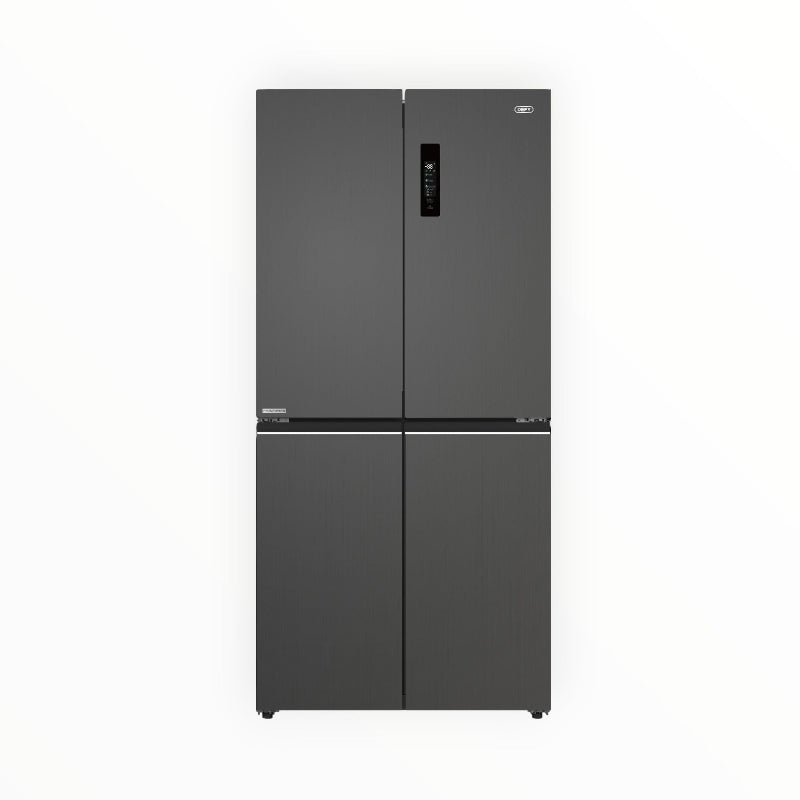 DEFY Refrigerators Defy 601L Multi-Door Fridge Dark Inox DFF590