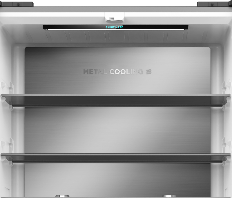 DEFY Refrigerators Defy 601L Multi-Door Fridge Dark Inox DFF590