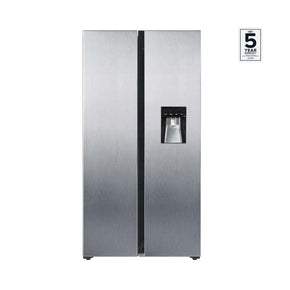 defy Side by side fridge Defy 490L Silver Side By Side Fridge DFF458 (6598255018073)