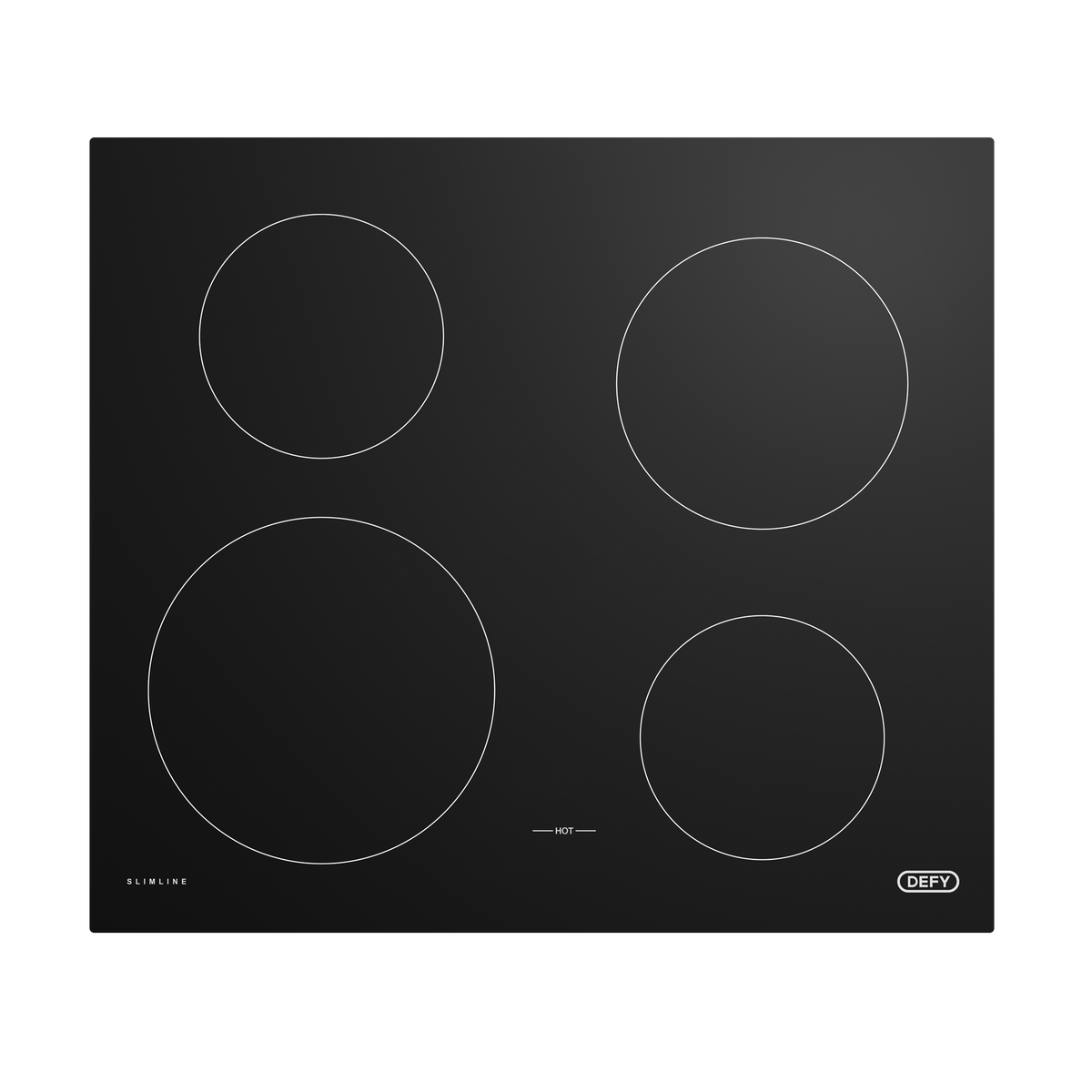 defy STOVE Defy 60cm Black Ceramic Hob DHD409