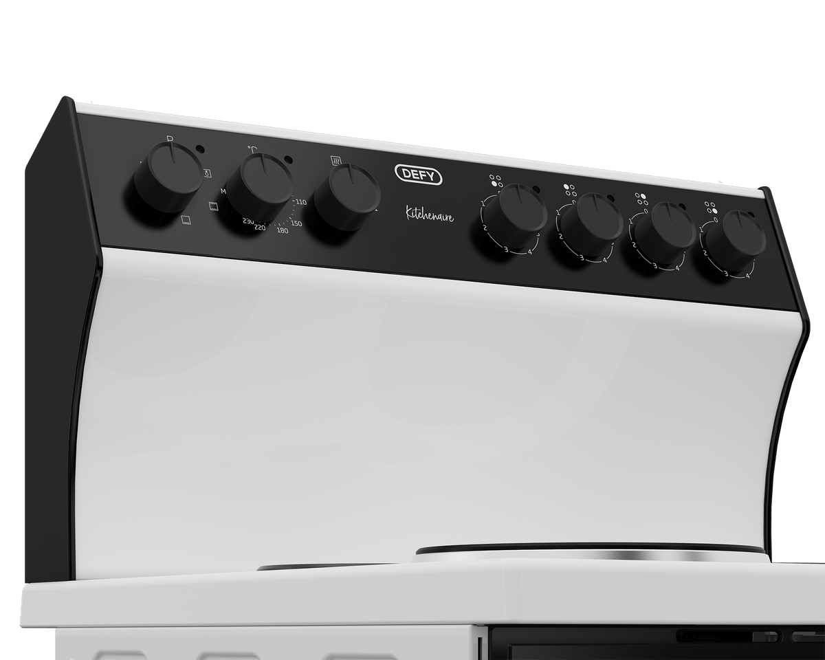 defy STOVE Defy Kitchenaire 60cm Electric Stove White DSS693