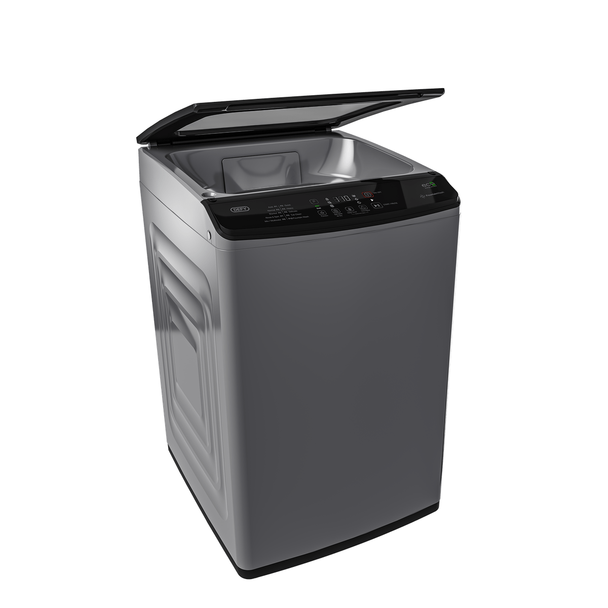 defy Top loader Defy 8KG  Manhattan Grey Top Loader Washing Machine DTL165 (6941482778713)