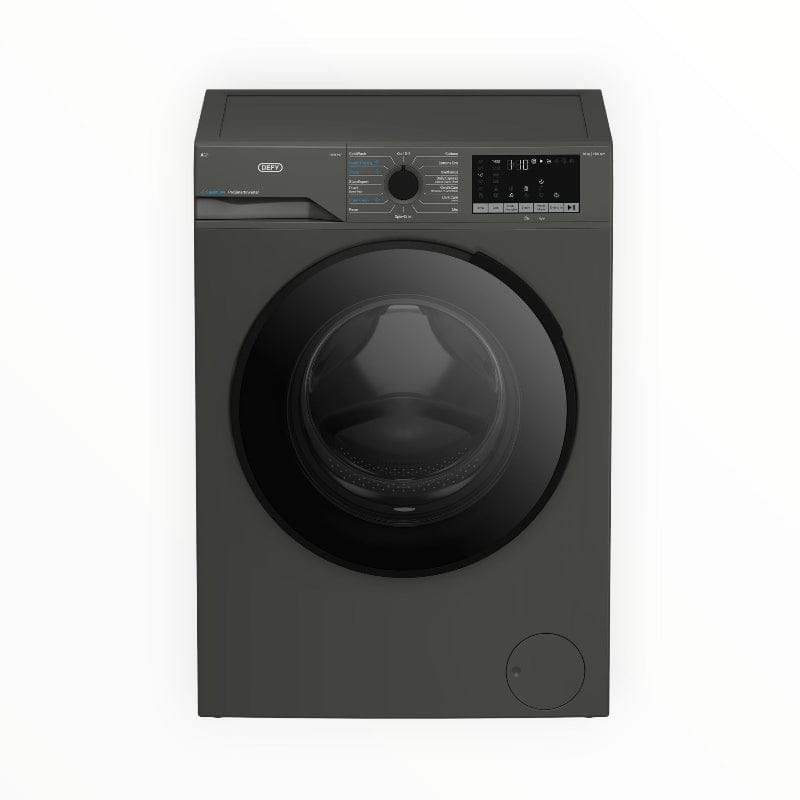 DEFY WASHING MACHINE Defy 10kg Manhattan Gray Front Loader DAW397