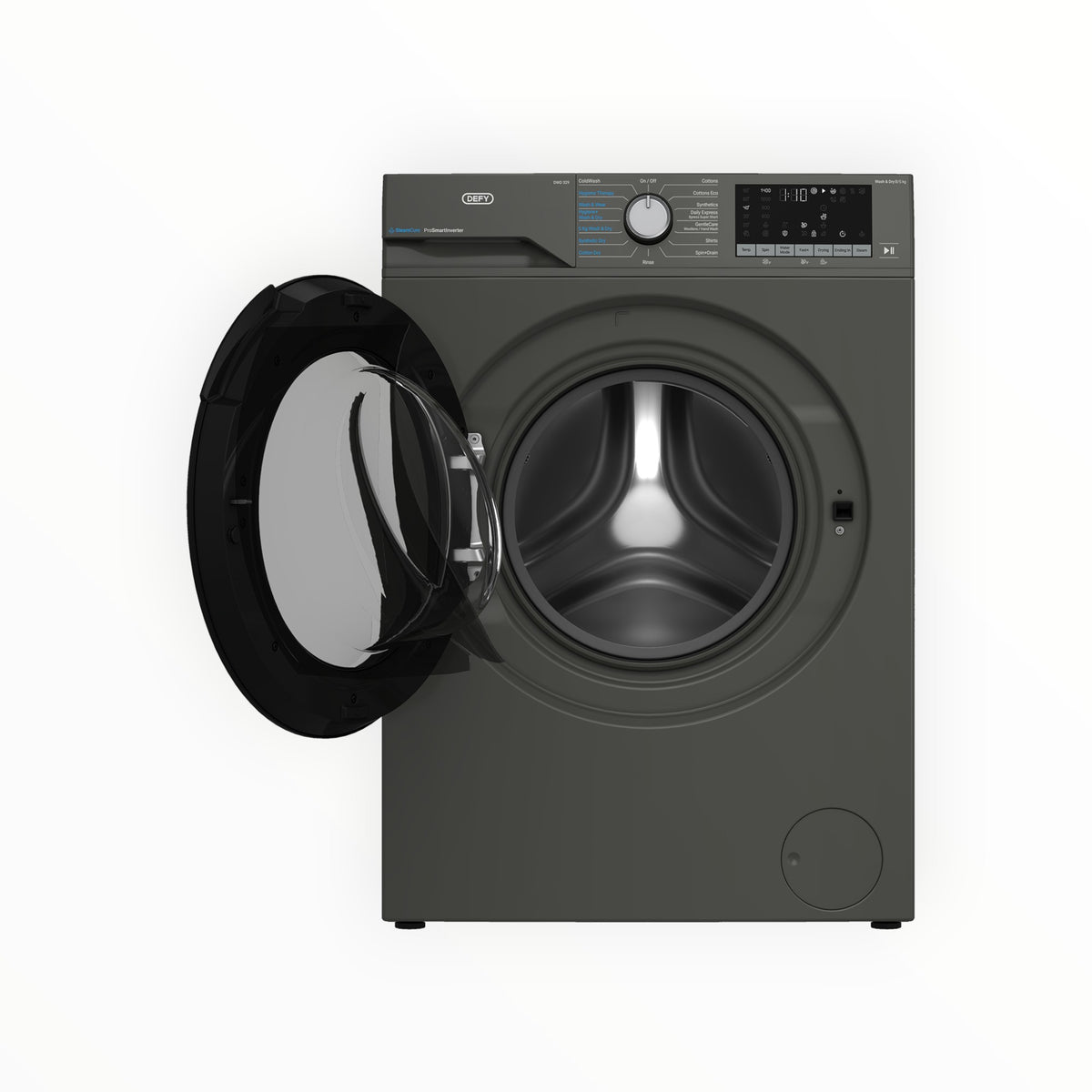 DEFY WASHING MACHINE Defy 8/5kg Washer Dryer SteamCure Technology Manhattan Gray - DWD 329