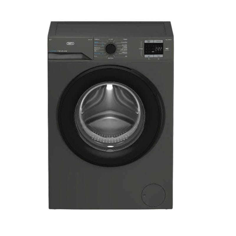 DEFY WASHING MACHINE Defy 8kg Manhattan Gray Front Loader DAW396