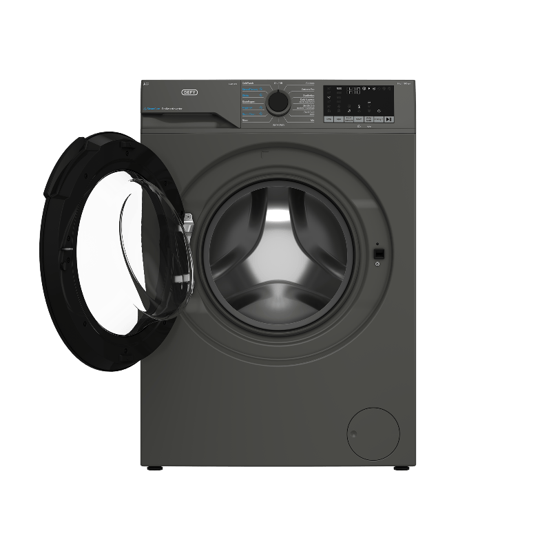 DEFY Washing Machine Defy 9kg Manhattan Gray Front Loader DAW399